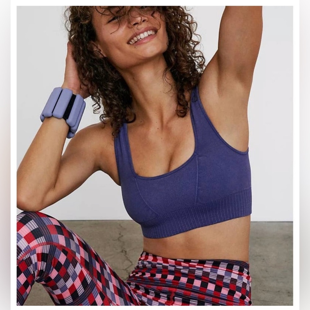 NWOT FP Good Karma Square Neck Bra